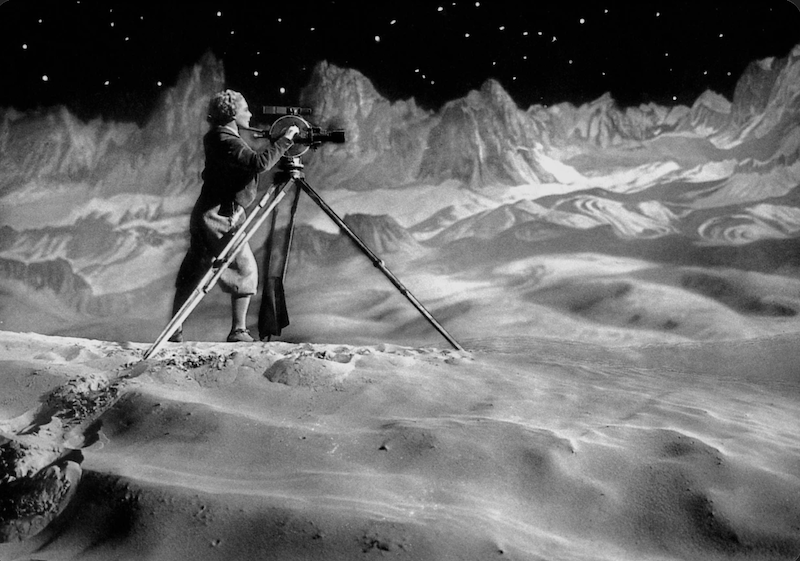 Filmfoto Frau im Mond