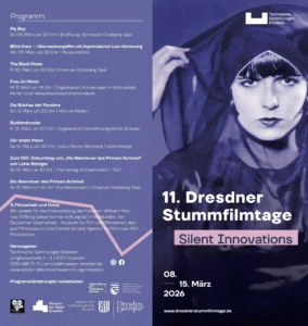 Flyer 11. Dresdner Stummfilmtage